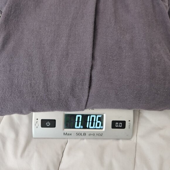 Lululemon Purple Button Down Long Sleeve One Pocket Front Shirt Size XXL - Picture 7 of 7